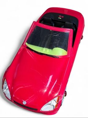 Barbie Mattel Red Cherry Convertible Car toy